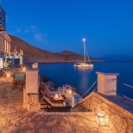 Villa Leleka Chalki Town Bagian luar foto