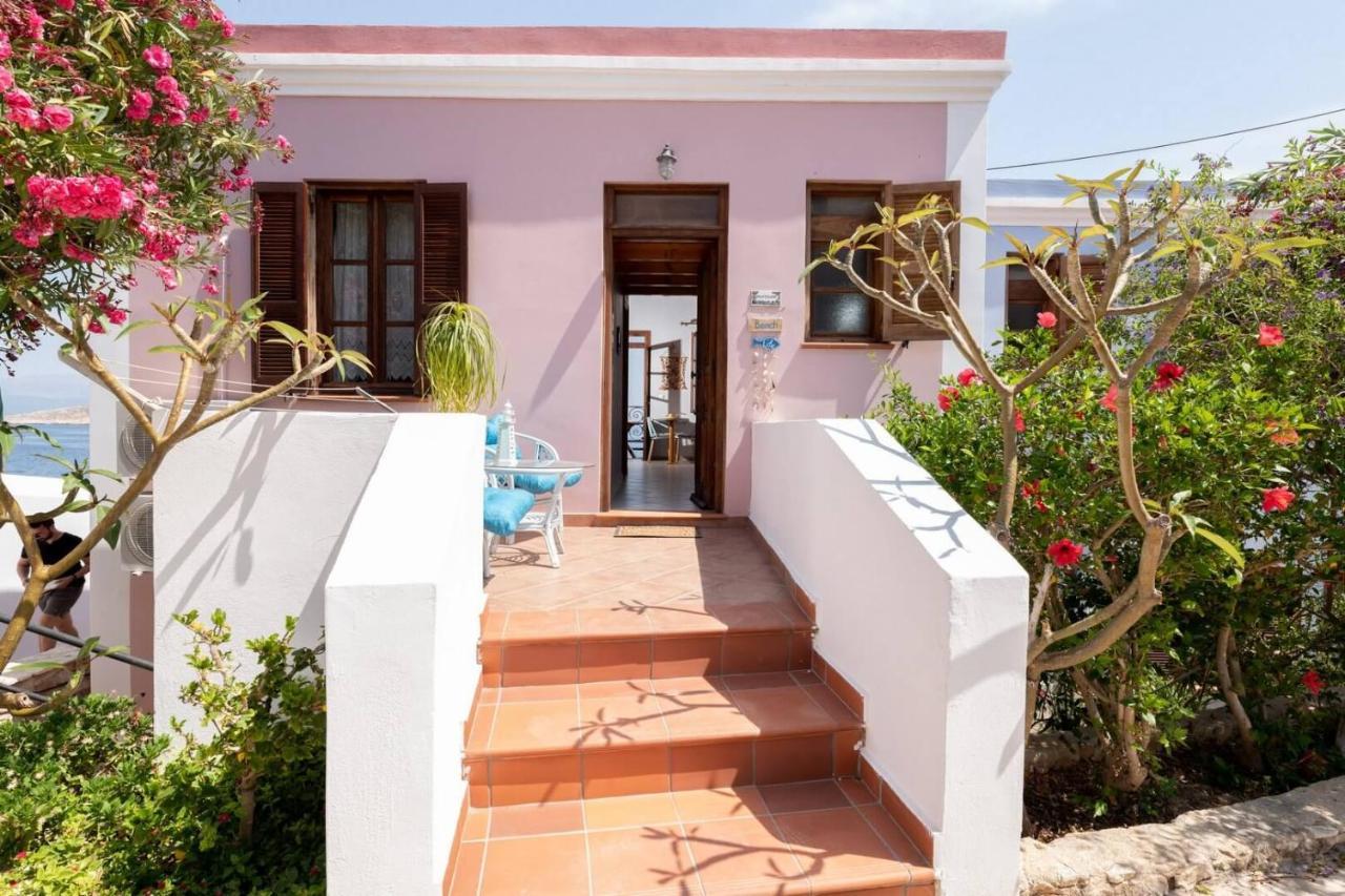 Villa Leleka Chalki Town Bagian luar foto